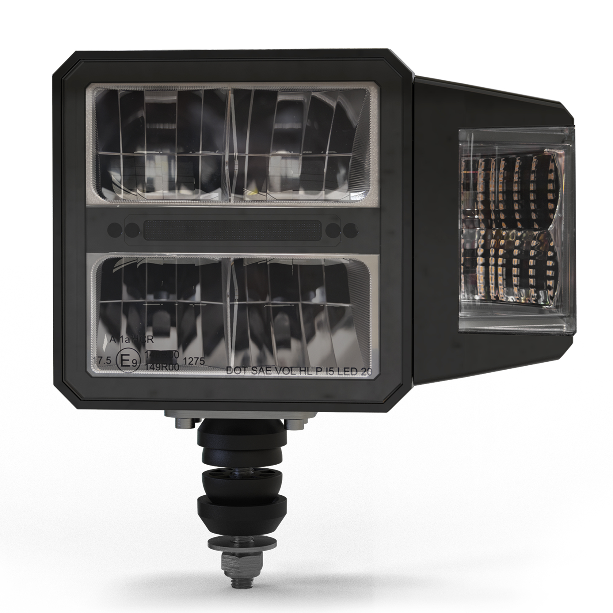 ECCO, NEW SNOWPLOW LT KIT, 12-24V,HEATED LENS, Light Type LED, Lens Color Clear, Included (qty.) 1 Model# EW4011